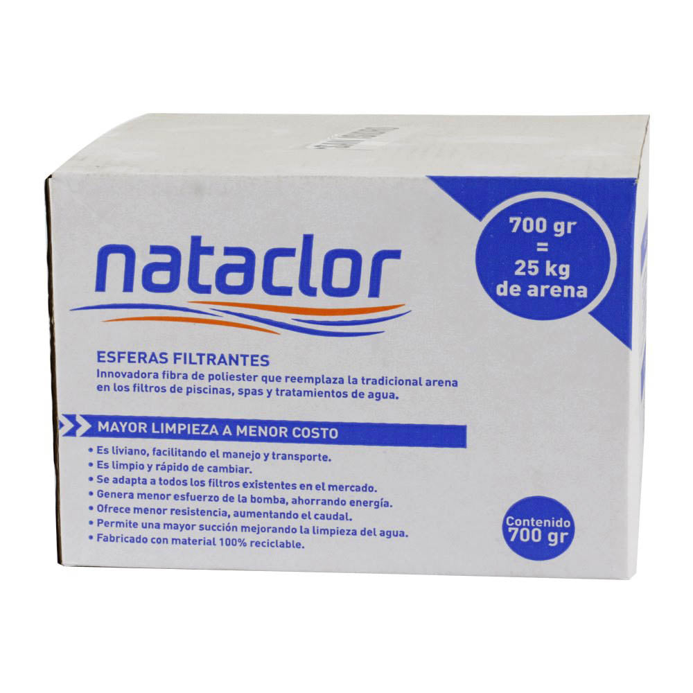 Esferas Filtrantes Nataclor x 700gr