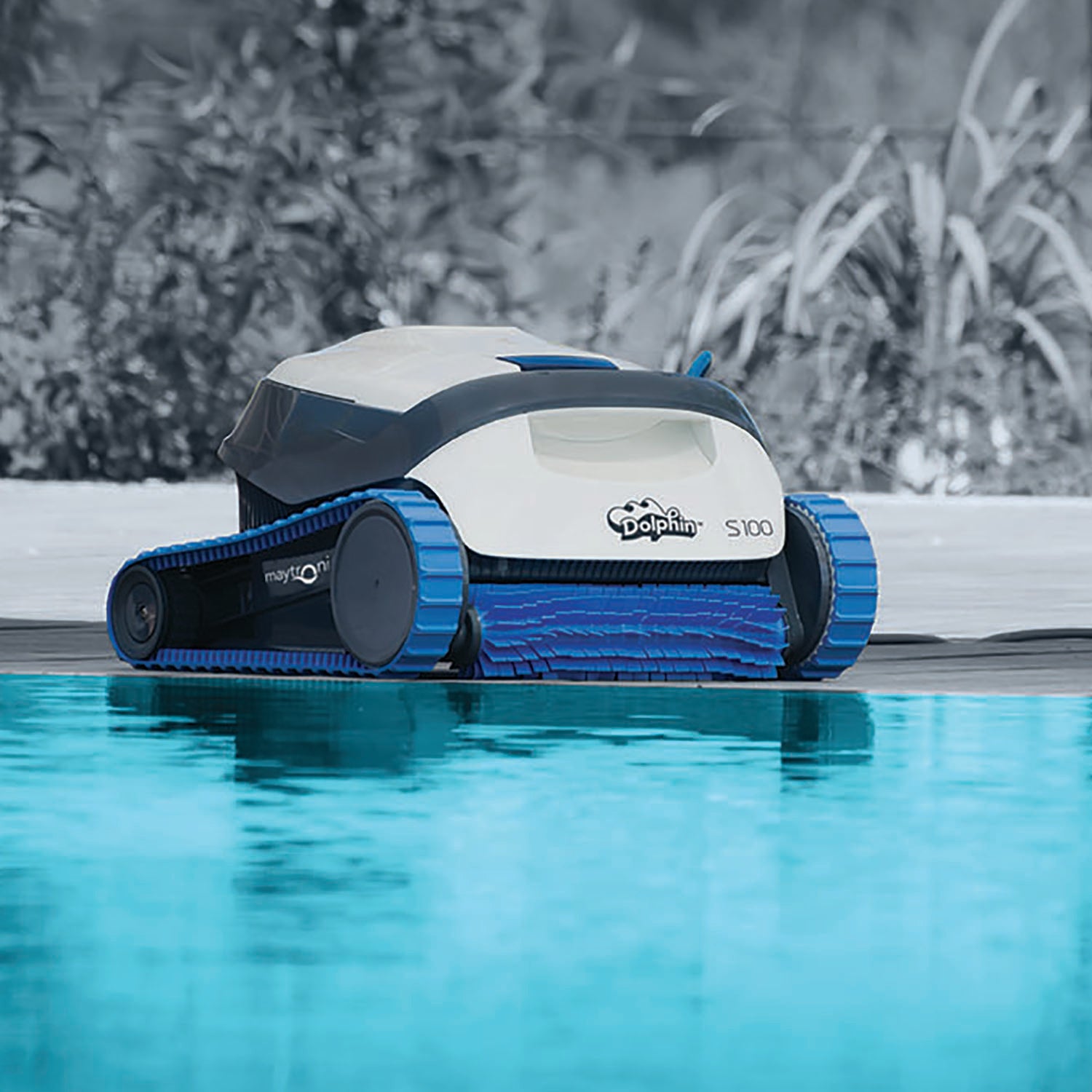 Robot Dolphin S100 Barrefondo Para Piscina