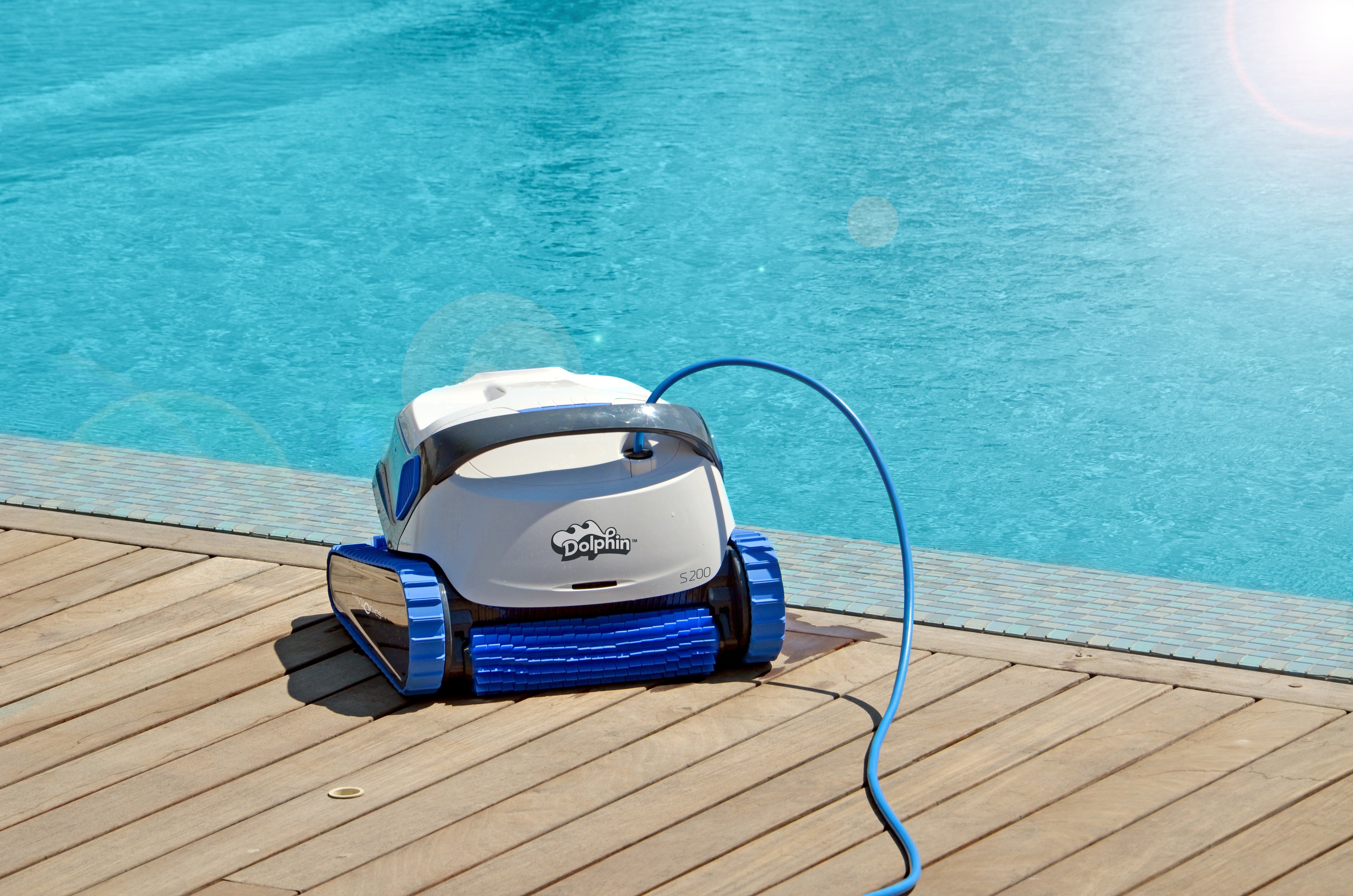 Robot Dolphin S200 Barrefondo Para Piscina